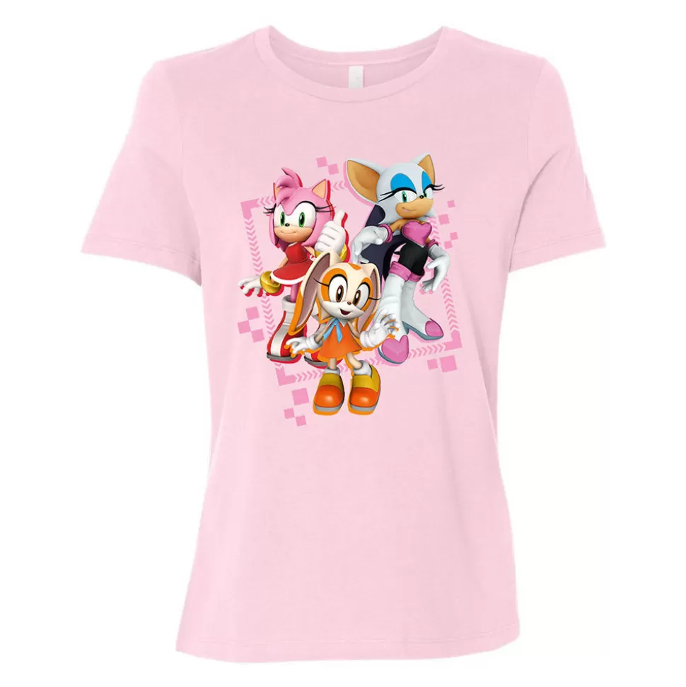 Girl Power Group Pink Woman's Tee>SEGA Discount