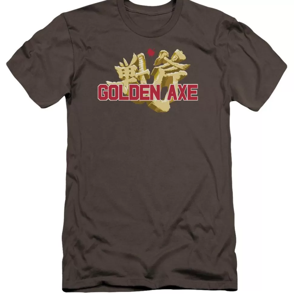 Golden Axe Logo Charcoal Tee>SEGA Discount