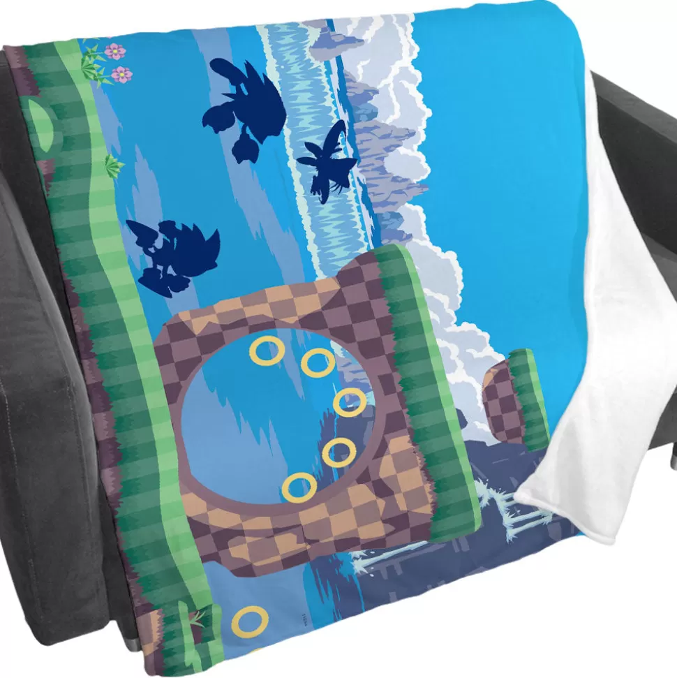 Green Hill Zone Blanket>SEGA Hot