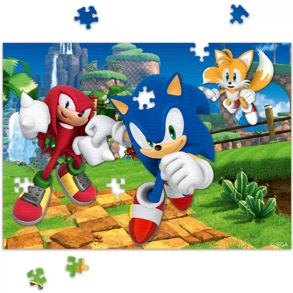 252-Piece Sonic and Friends Jigsaw Puzzle>SEGA Online