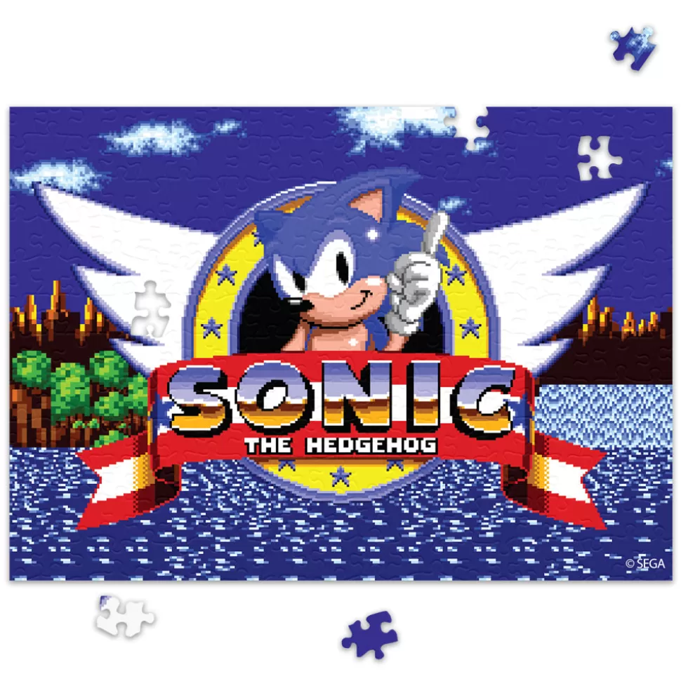 252-Piece Sonic the Hedgehog Jigsaw Puzzle>SEGA Online