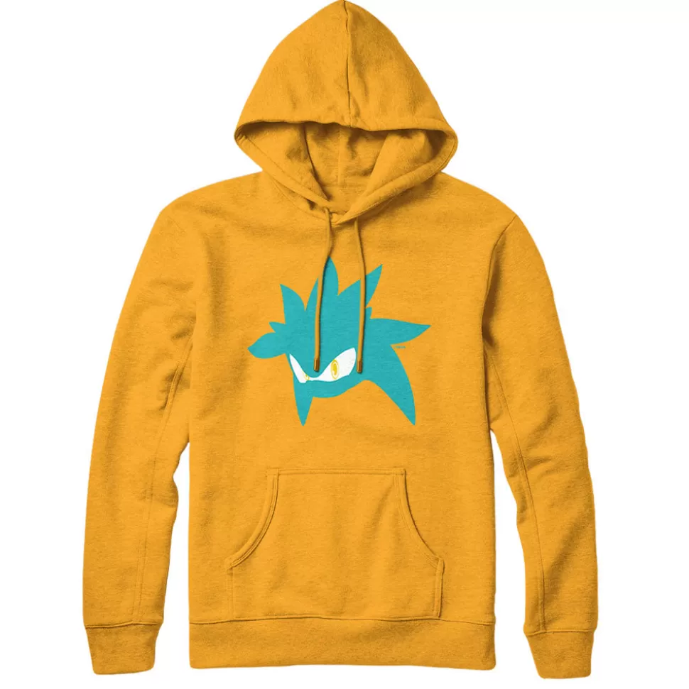 Silver Silhouette Yellow Hoodie>SEGA Hot
