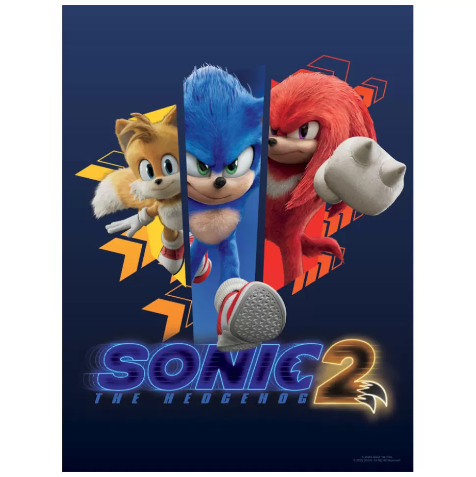 Sonic 2 Character Running Poster>SEGA Clearance