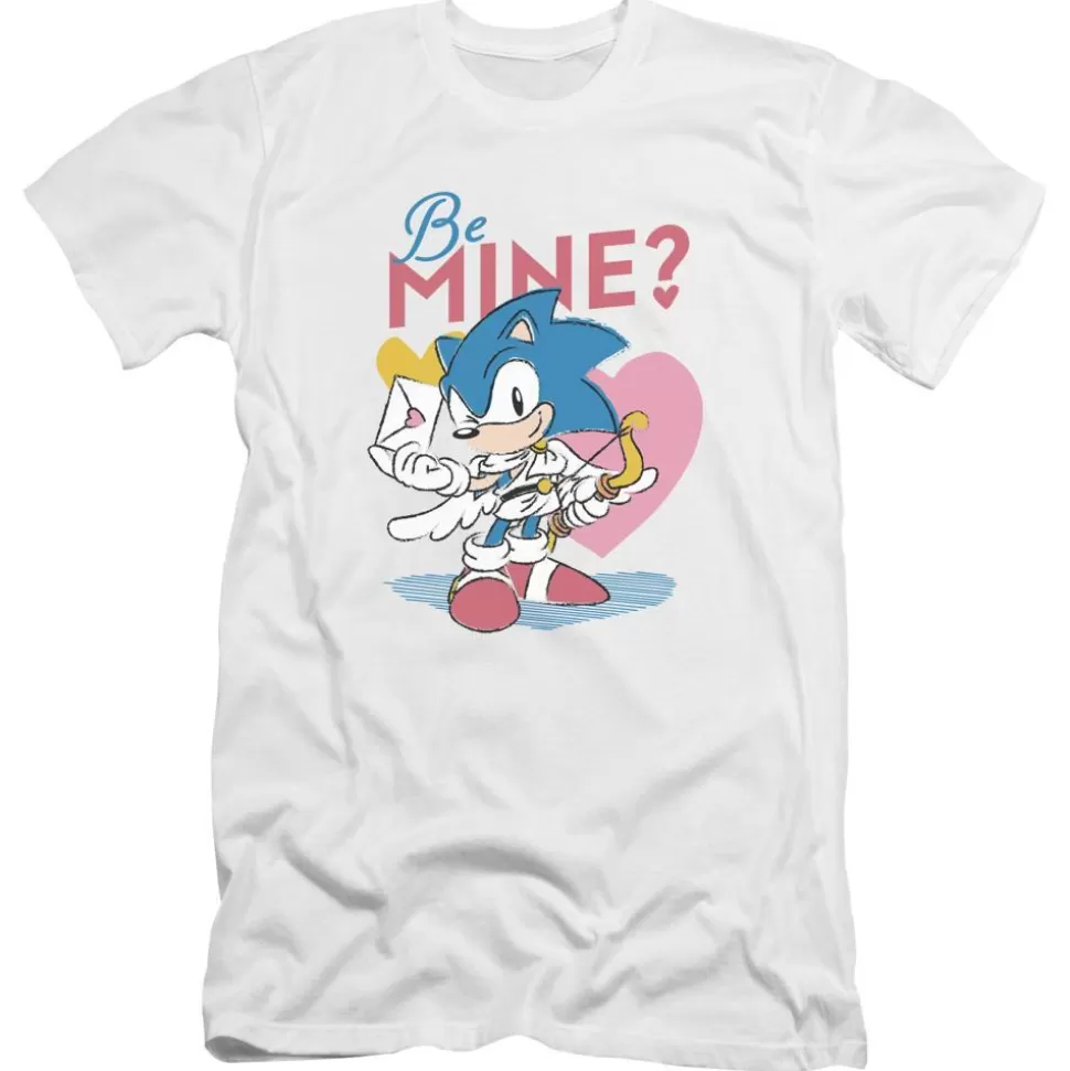 Sonic Be Mine Cupid White Tee>SEGA Best