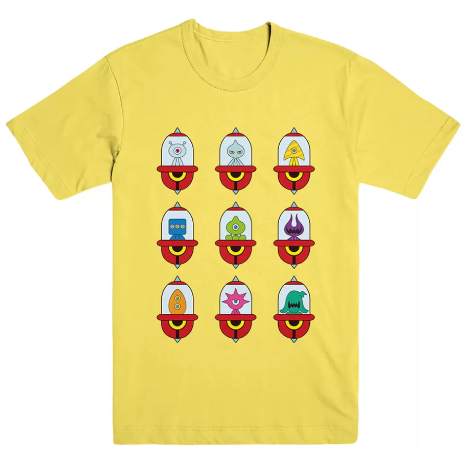 Sonic Colors Wisps Yellow Unisex Tee>SEGA Clearance
