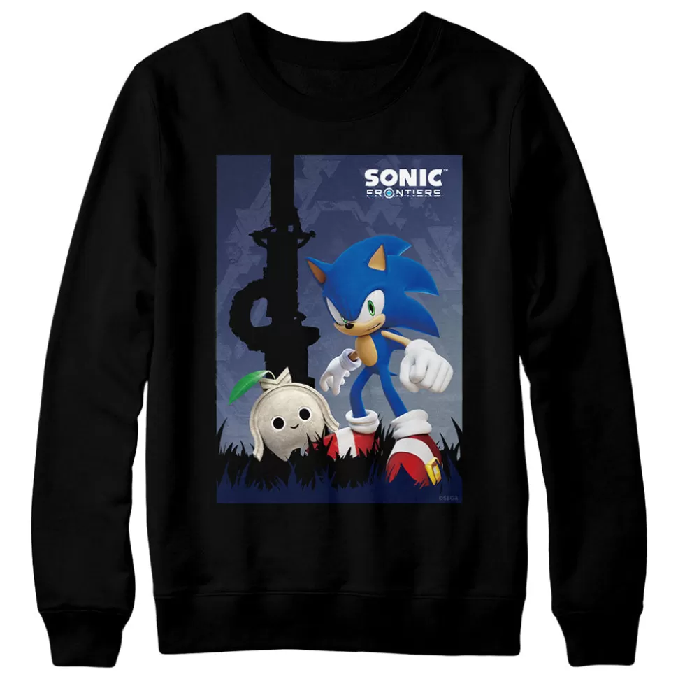 Sonic Frontiers Sonic Crewneck>SEGA Cheap