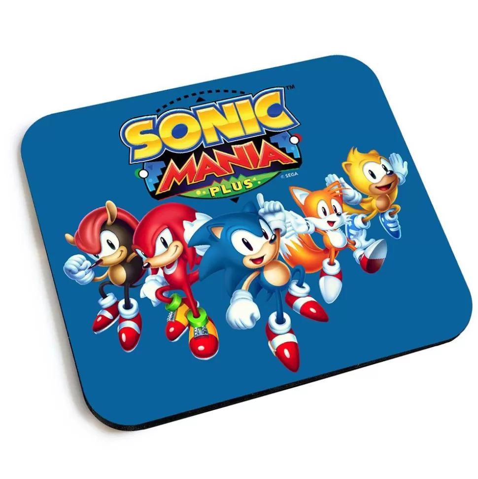 Sonic Mania Plus Logo Formation Mousepad>SEGA Hot