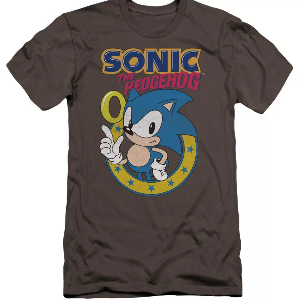 Sonic Ring Charcoal Tee>SEGA Discount