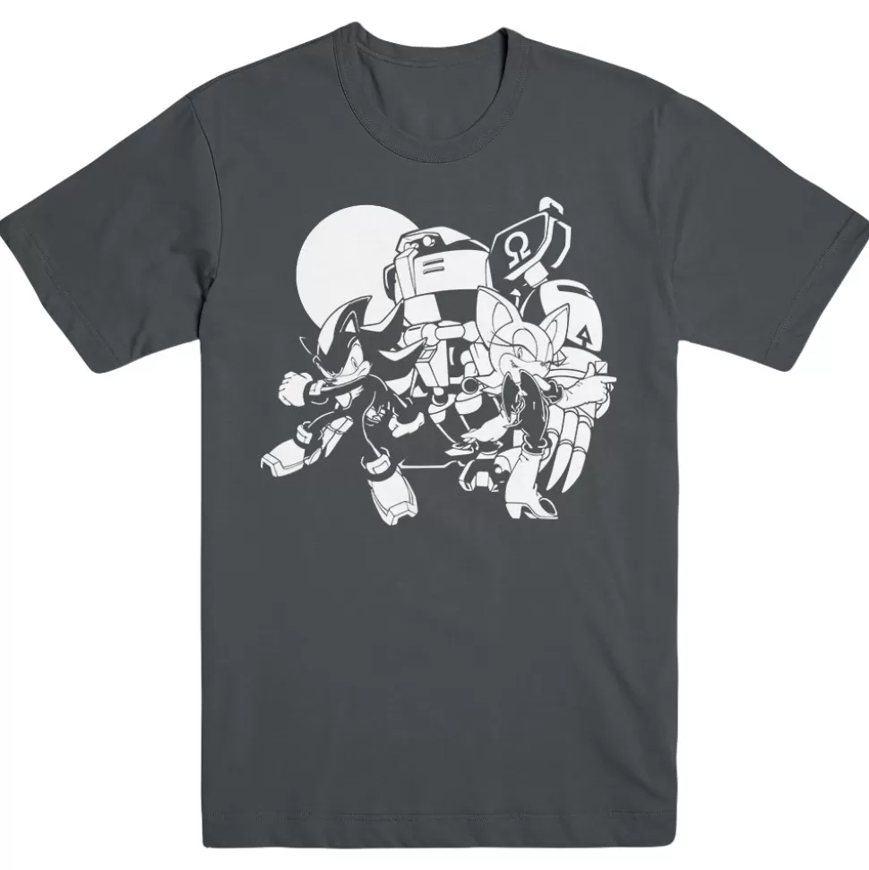 Sonic the Hedgehog Anti-Hero Gray Tee>SEGA Discount