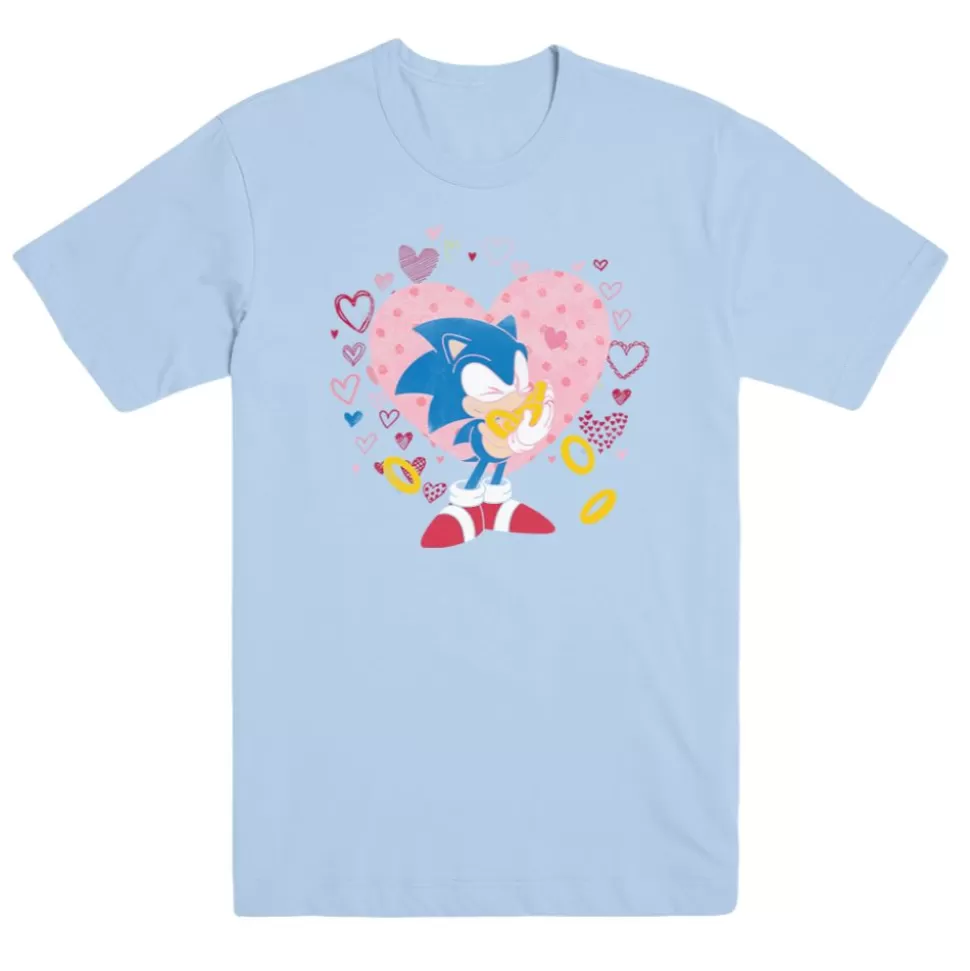 Sonic the Hedgehog Hearts & Gold Rings Tee>SEGA Shop