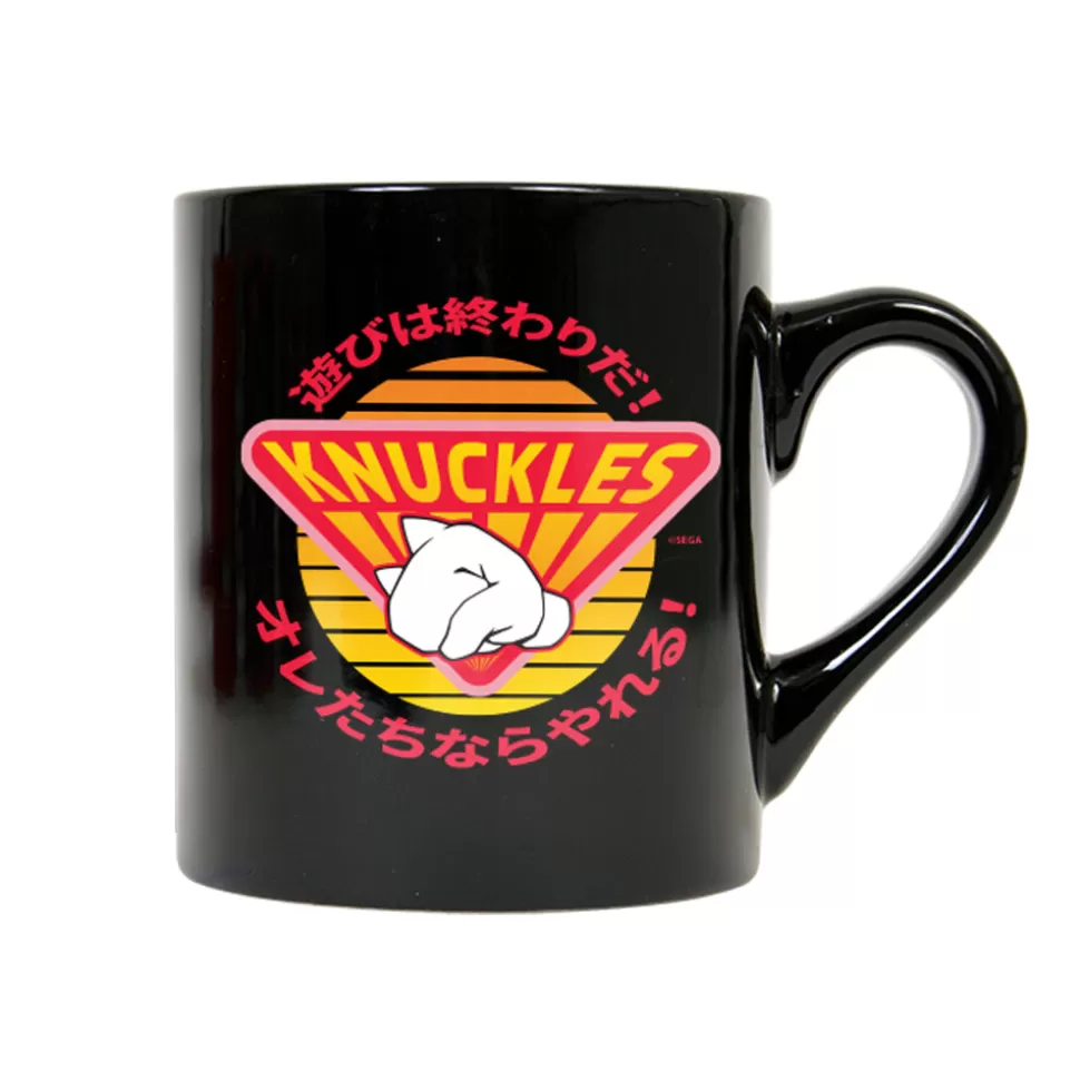 Sonic The Hedgehog Retro Knuckles Black Mug>SEGA Best Sale