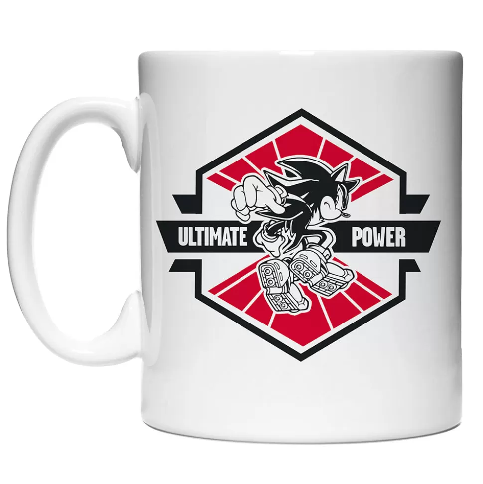 Sonic The Hedgehog Ultimate Power White Mug>SEGA New