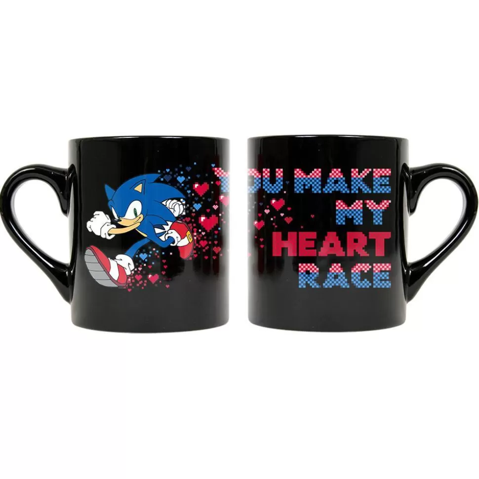 Sonic You Make my Heart Race Mug>SEGA Store