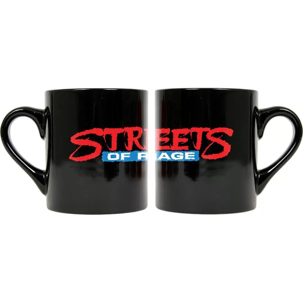 Streets of Rage Logo Black Mug>SEGA Best