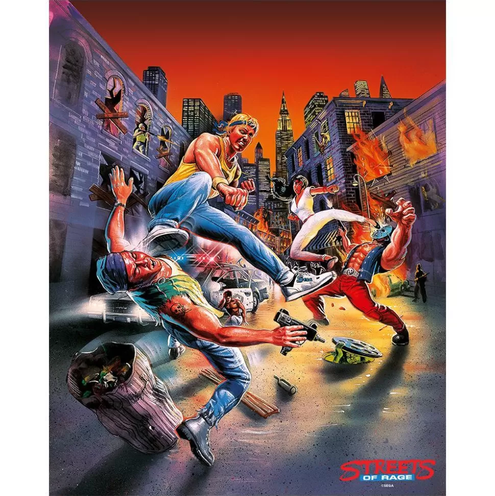 Streets of Rage Poster>SEGA Discount