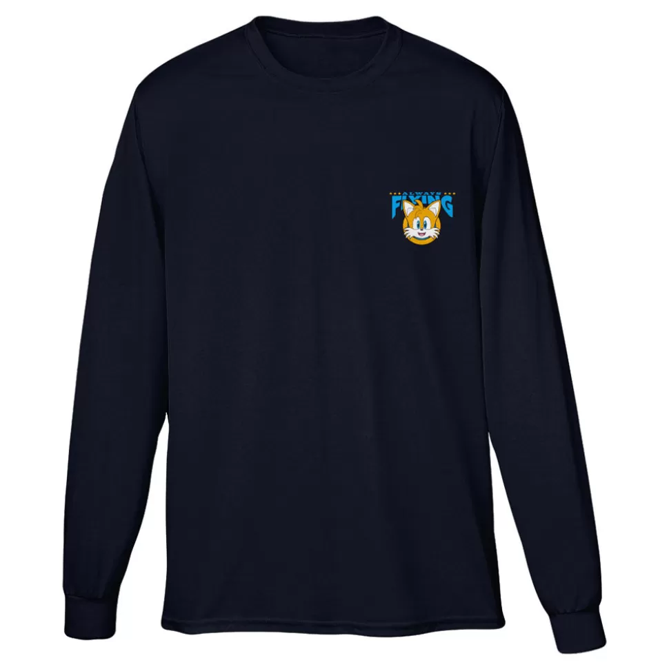 Tails Always Flying Long-Sleeve Tee>SEGA Outlet