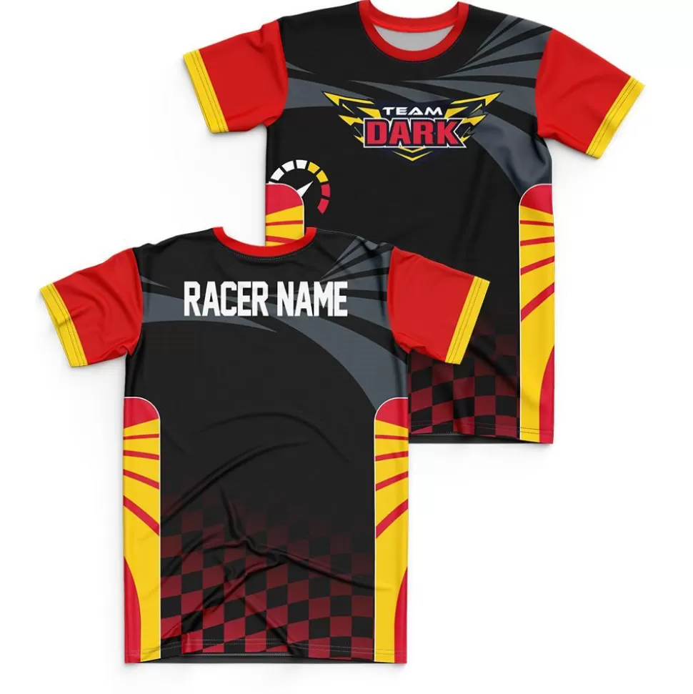 Team Sonic Racing Team Dark Personalized Jersey Style Tee>SEGA Cheap