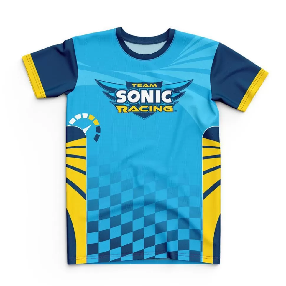 Team Sonic Racing Team Sonic Personalized Jersey Style Tee>SEGA Online